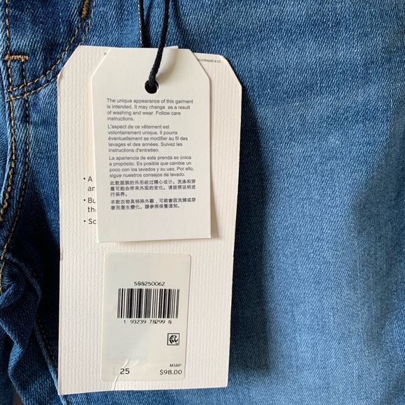 SALE! ⭐️ Levi’s 724 high rise straight crop New York brawl - Picture 6 of 9